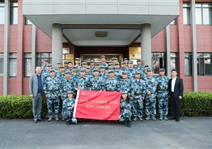 2022年“未來新徽商”特訓(xùn)營退役軍人創(chuàng)業(yè)者班學(xué)員到宗保公司參觀